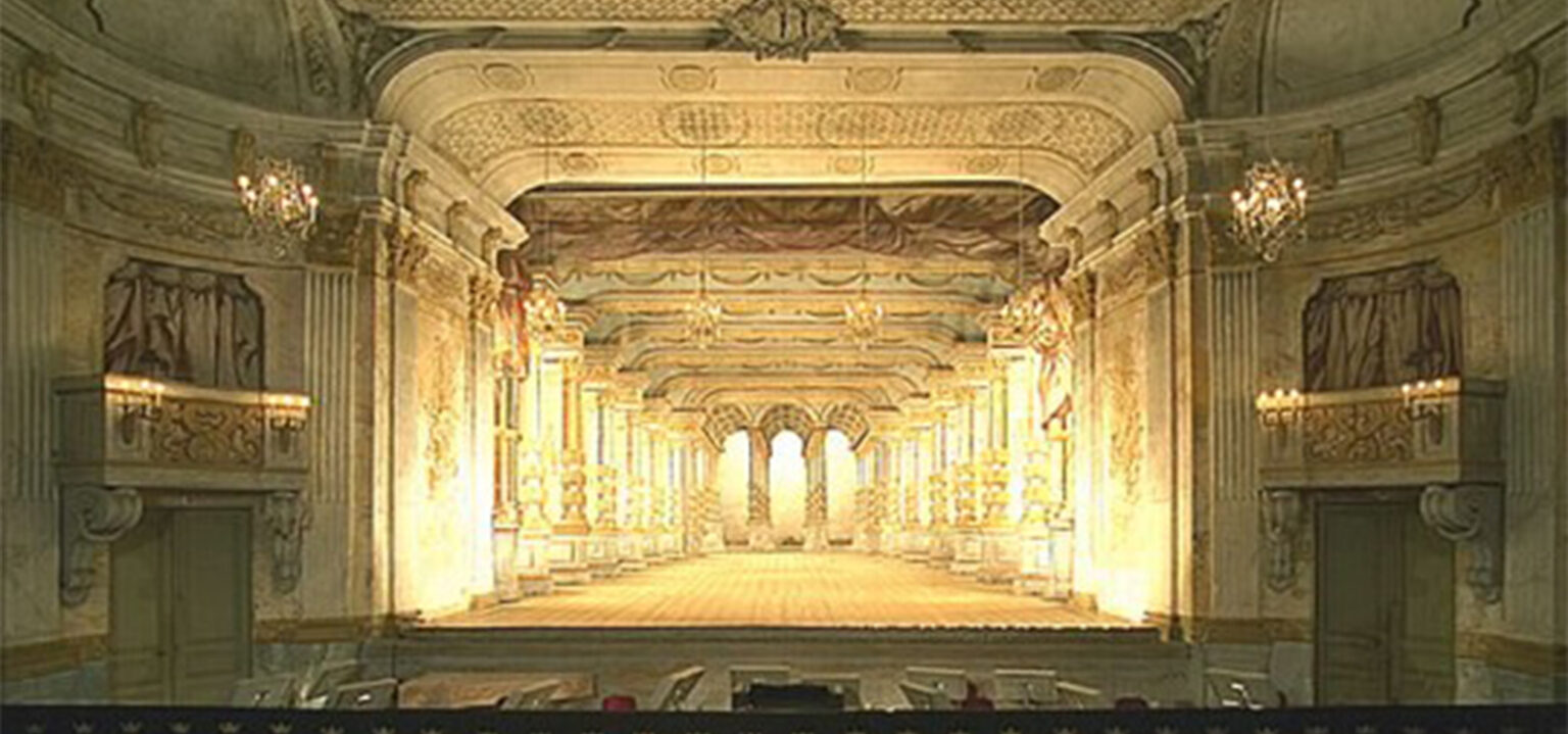 Scen på Drottningholms slottsteater (Foto: Bengt A Lundberg/RAA)