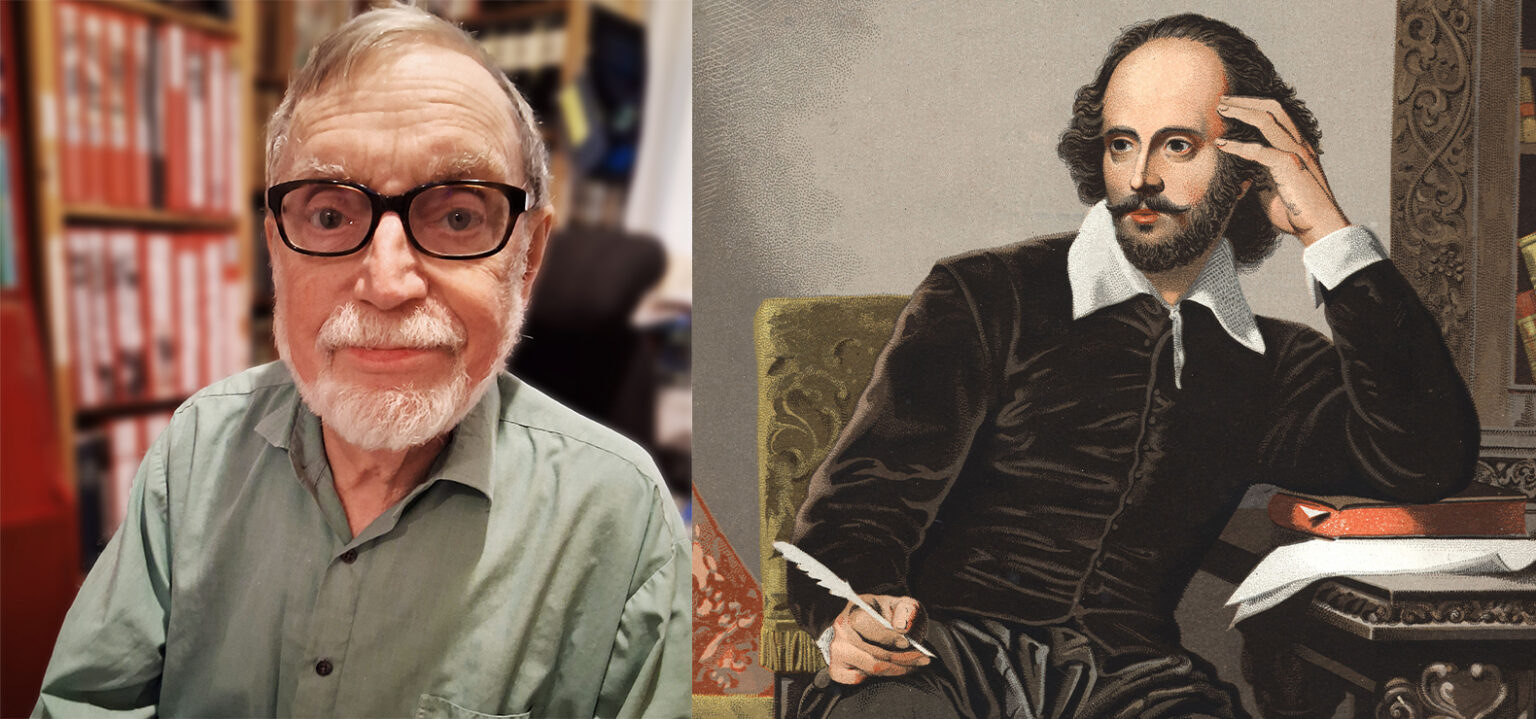 Forskaren Kent H&auml;gglund och Shakespeare
